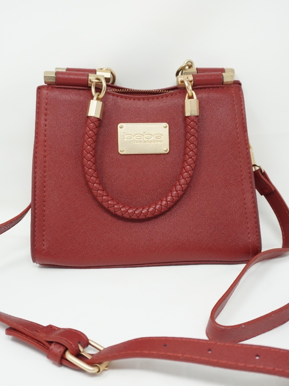 Bebe Yolanda Small Saffiano Shopper